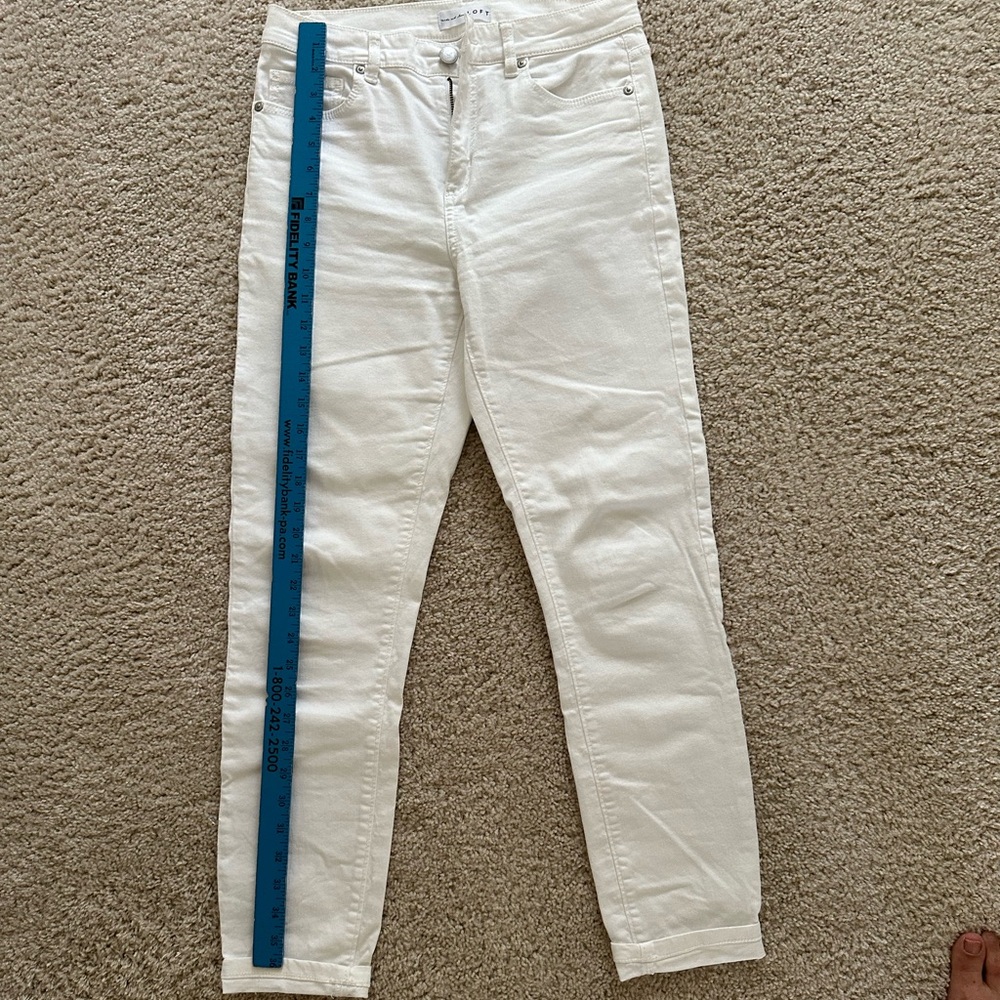 Loft - white jeans - size 27/4